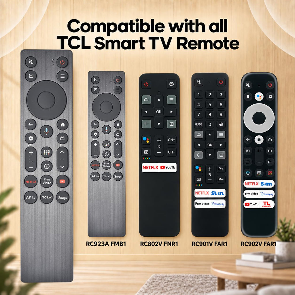 Replacement for Hisense Smart Google TV Voice Remote Control