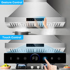 42 inch Range Hood Under Cabinet 1200 CFM Stainless Steel Stove Vent Hoods
