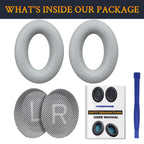 SoloWIT Earpads for Bose QC35 & QC35 ii - Brilliant Blue