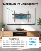 USX STAR Tilting TV Wall Mount Bracket for 32 42 43 50 55 60 Inch TVs