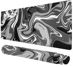 Rcege Large Gaming Mouse Pad Extended Desk Mat with Non Slip Stitched Edge