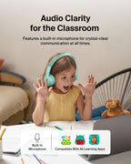 Belkin SoundForm Mini Kids Headphones, Wireless & Wired, 30H Playtime, Case