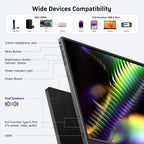 MNN 15.6" FHD 60Hz Portable Monitor USB-C HDMI IPS HDR Gaming Laptop
