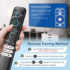 Only for TCL Google TV Remote Control Replacement, Responsive, No Setup