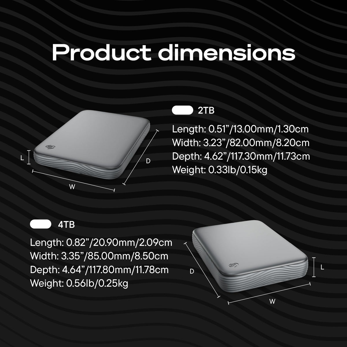 Seagate 5TB Portable Hard Drive | USB 3.0 (STGX5000400)