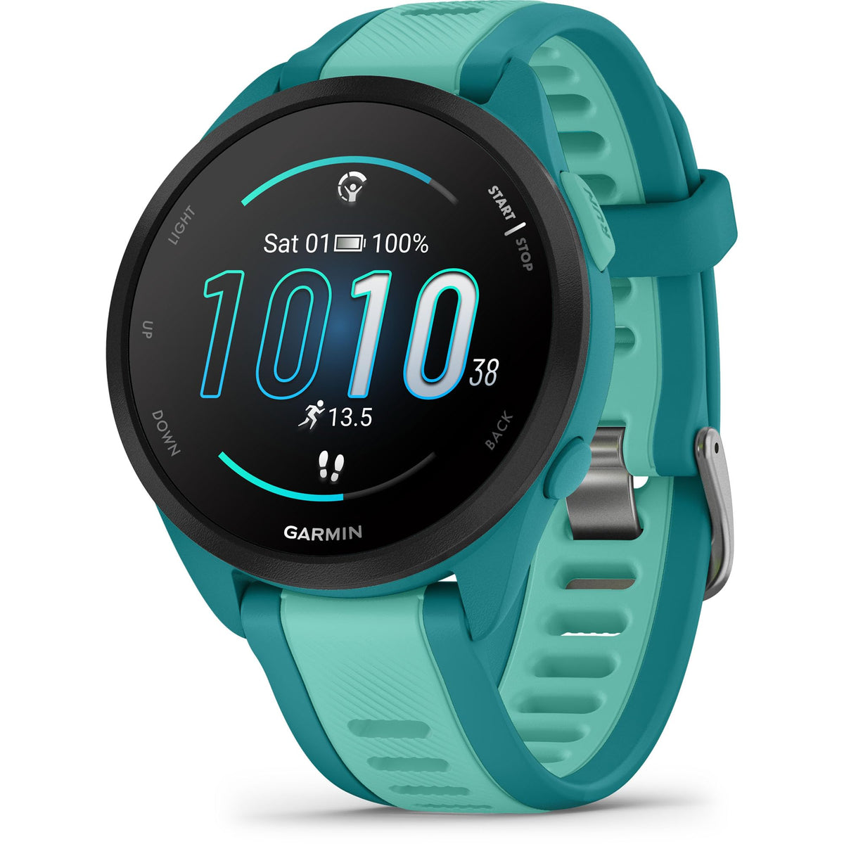 Garmin Forerunner® 165, Running Smartwatch, 43mm, Black