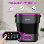 JUJOJB Portable Washing Machine, Folding 20L Mini Washer and Spin-Dryer