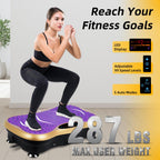 EVOLAND Vibration Plate Exercise Machine, Fitness Vibration Trainer