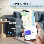 UGREEN FineTrack Air Tracker Tags (iOS Only) 4 Pack Key Finder