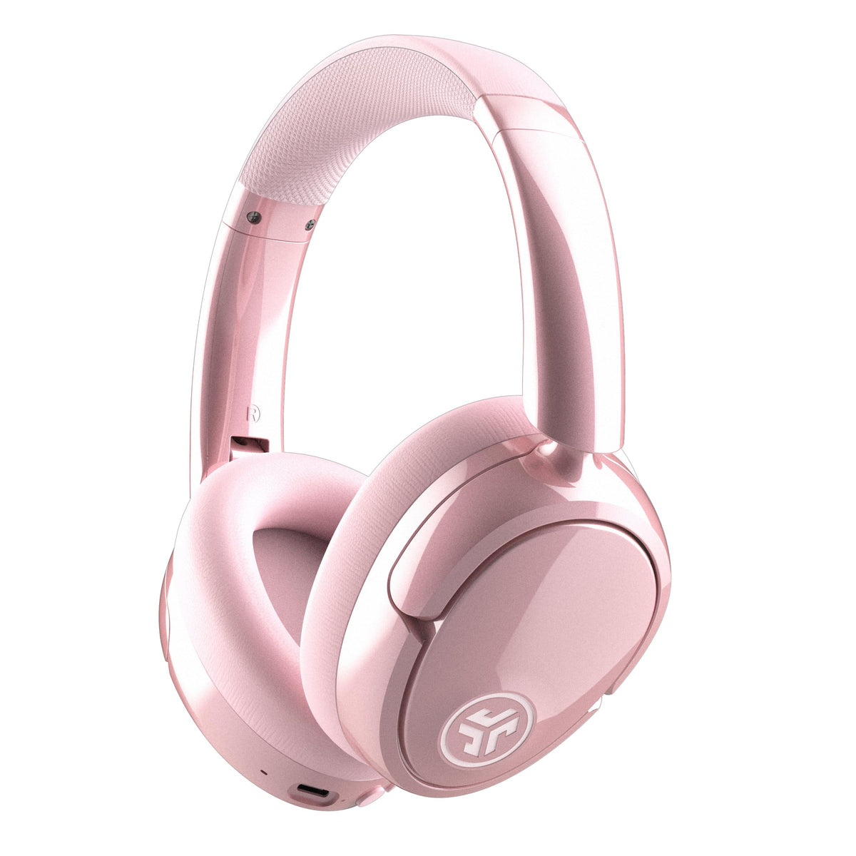 JLab JBuds Lux ANC Wireless Over-Ear Headphones, Mauve