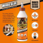 Gorilla 5044361 Wood Glue 1L (4 Pack)