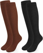 Compression Socks, (2/4/6/7 Pairs) for Men & Women 15-20 mmHg is Best for Athletics, Running, Flight Travel, Support