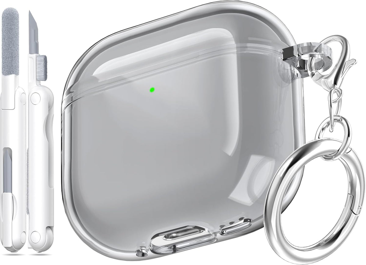 for AirPods 4 Case & AirPods 5 Case with Cleaner Kit,Clear Cover