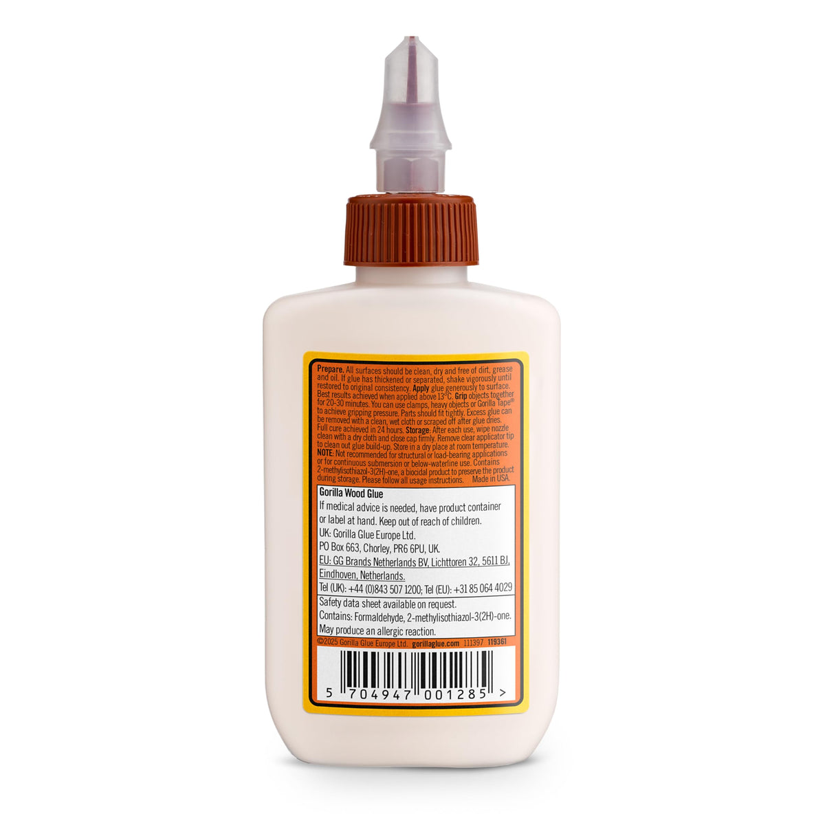 Gorilla 5044361 Wood Glue 1L (4 Pack)