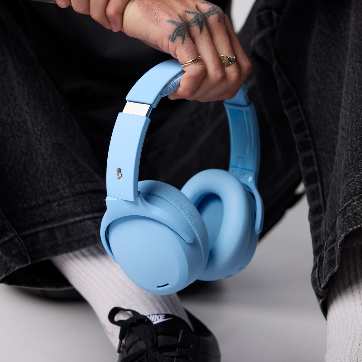 Skullcandy Crusher ANC 2 Noise Cancelling Wireless Headphones - Bone