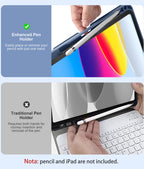 Vobafe Keyboard Case for iPad A16 11th Generation 11 inch/10th Gen 10.9"