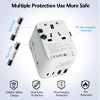 Bigfish Universal Travel Adapter, Travel Plug Adapter Worldwide