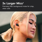 Beats Studio Buds + | True Wireless Noise Cancelling Earbuds, Enhanced Apple & Android Compatibility, Built-in Microphone, Sweat Resistant Bluetooth Headphones, Spatial Audio - Black/Gold
