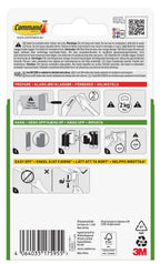 Command Large Canvas Hanger, White, 1 Hook and 2 Adhesive Strips