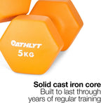 Athlyt Soft-Touch Neoprene Dumbbells