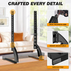 5Rcom Universal Tabletop TV Stand Base for 22-65 Inch Flat Screen TVs