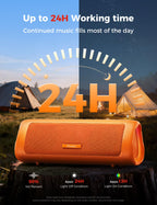 Bluetooth Speaker, 20W HD Sound, Portable Wireless, IPX5 Waterproof, Up to 24H Playtime, TWS Pairing, for Home/Party/Outdoor/Camping/Beach Essentials, Electronic Gadgets, Birthday Gift (Teal)