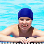 2 Swimming Caps for Kids Girls Boys Adult Light Swimming Cap Swim Hats Kid