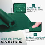 XN8 Sports Yoga Mat 10mm & 15mm Thick NBR Exercise Mat with Carry Strap