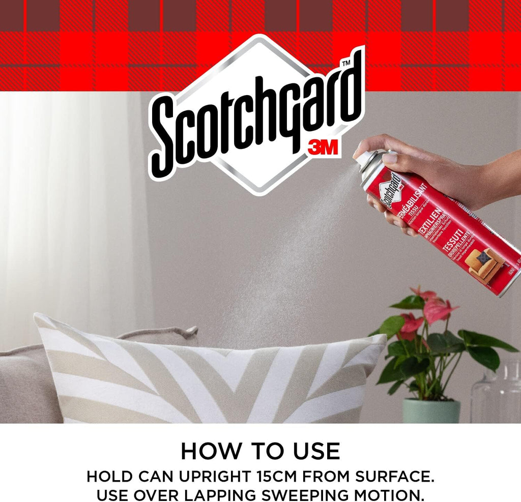 Scotchgard Fabric Water Shield, 2 Cans x 400 ml each - Water Repellent Spray for Clothing and Household Upholstery Items, Long-Lasting, Fragrance free
