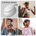 DOQAUS Bluetooth Headphones Over Ear, Headphones Wireless with 90H Playtime