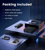 avedio links 4K@60Hz HDMI Splitter 1 in 2 out, Mirror Same Screen Only