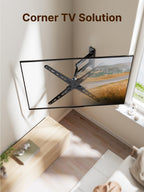 monTEK Full Motion Small TV Wall Mount for 13-43 Inch TVs up to 44 lb