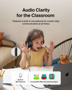 Belkin SoundForm Mini Kids Headphones, Wireless & Wired, 30H Playtime, Case