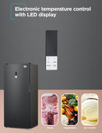 BLACK+DECKER 18.1 Cu. Ft. Top Mount Refrigerator with Ice Maker, BR1810HIMB