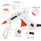 Mini Hot Glue Gun Kit 50W: Mini Glue Gun Fireproof Upgraded Version