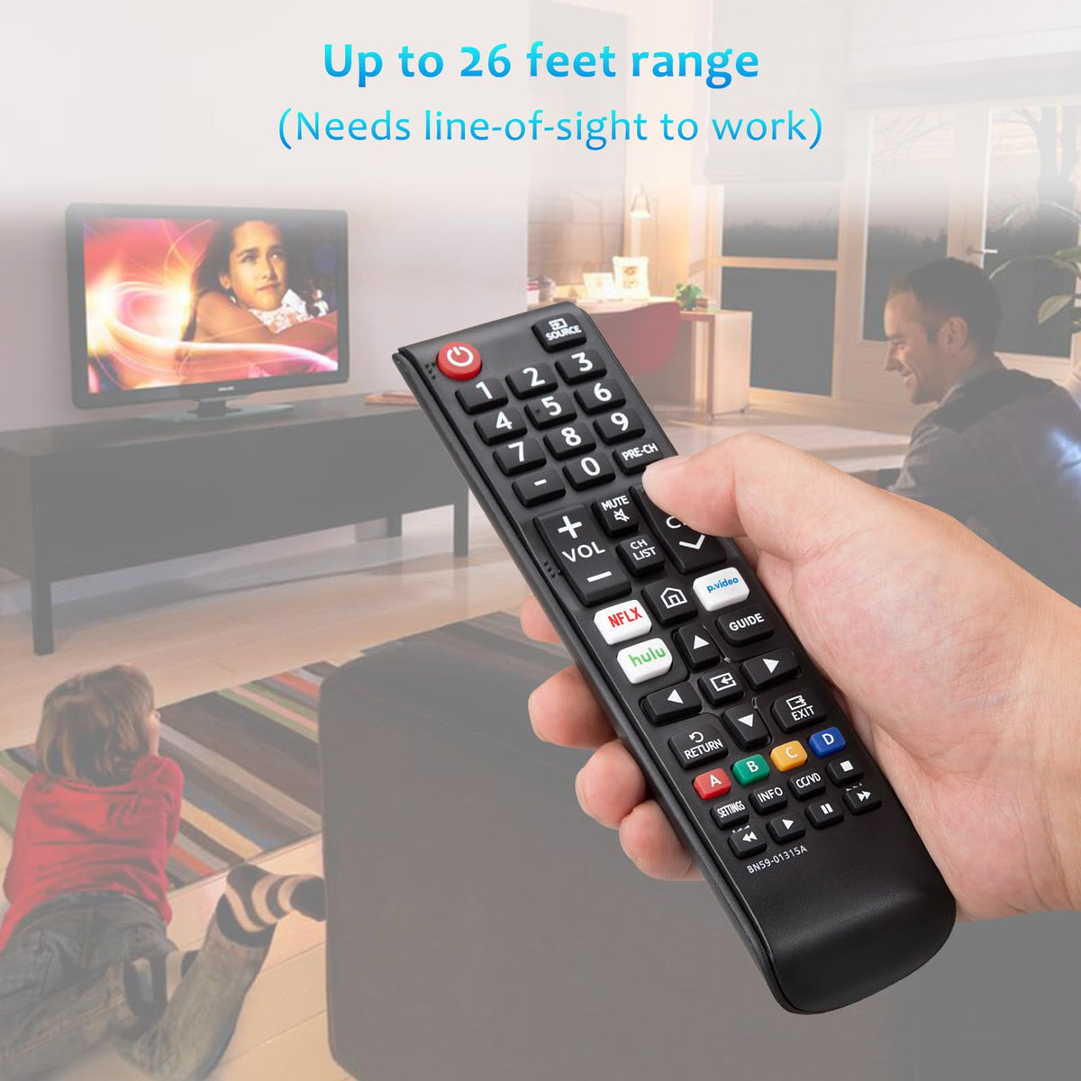 Replacement for Apple-TV-4K-Remote, Remote Control for Apple TV 4K/HD