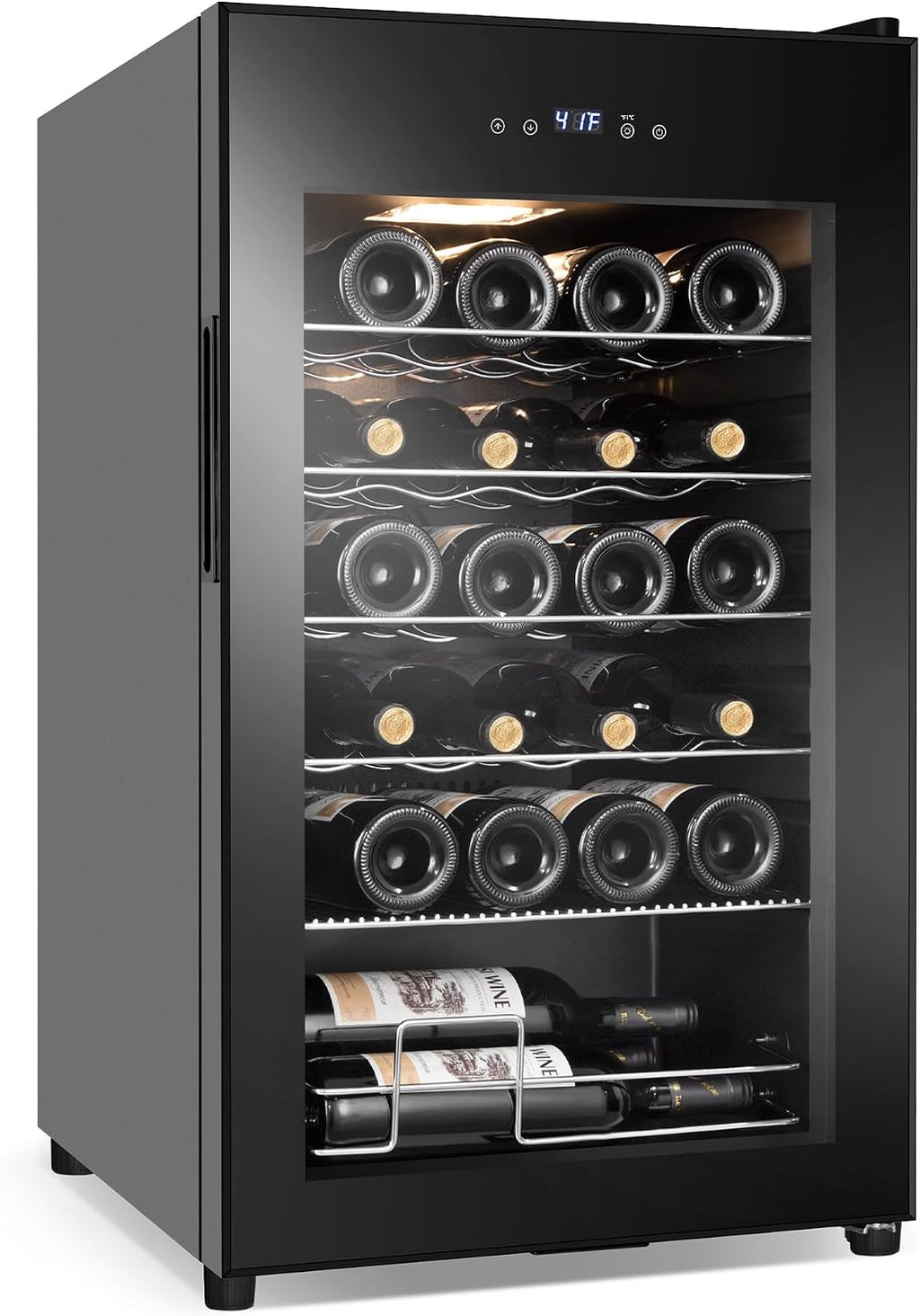 Mini Beverage Refrigerator Cooler -Small Beverage Fridge 1.4cu.ft