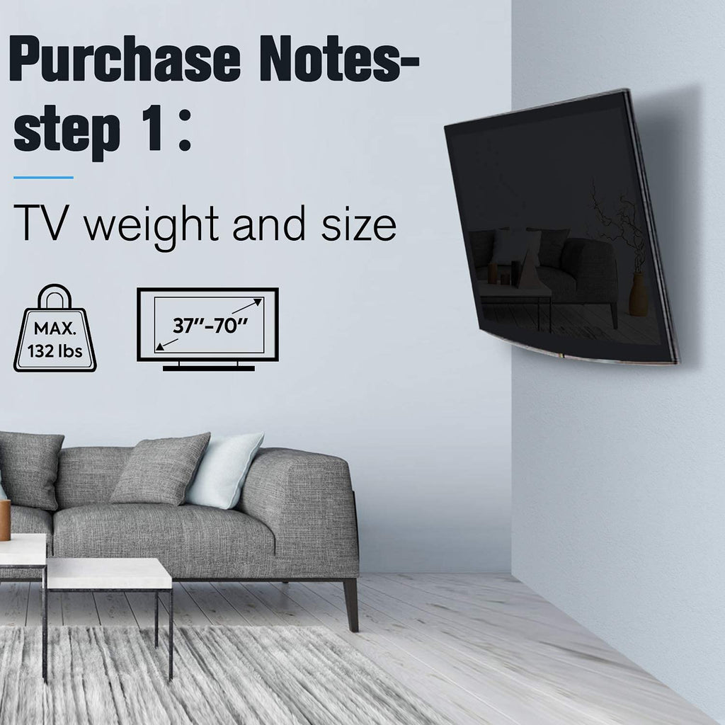Mounting Dream Full Motion TV Wall Mount for 32-70 Inch TVs up to 110lbs