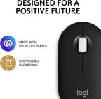 Logitech M350s Pebble 2 Bluetooth Wireless Mouse - Black