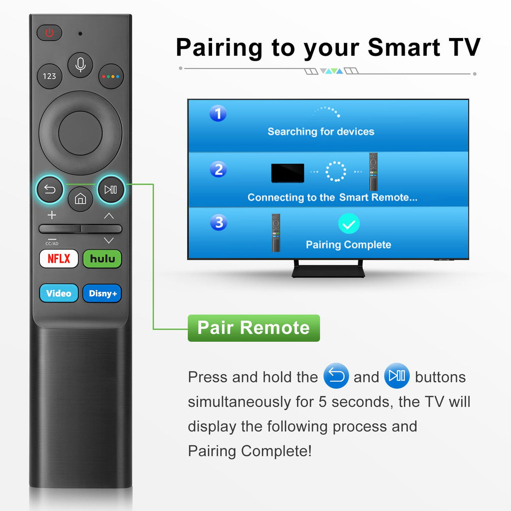 Replacement for Apple-TV-4K-Remote, Remote Control for Apple TV 4K/HD