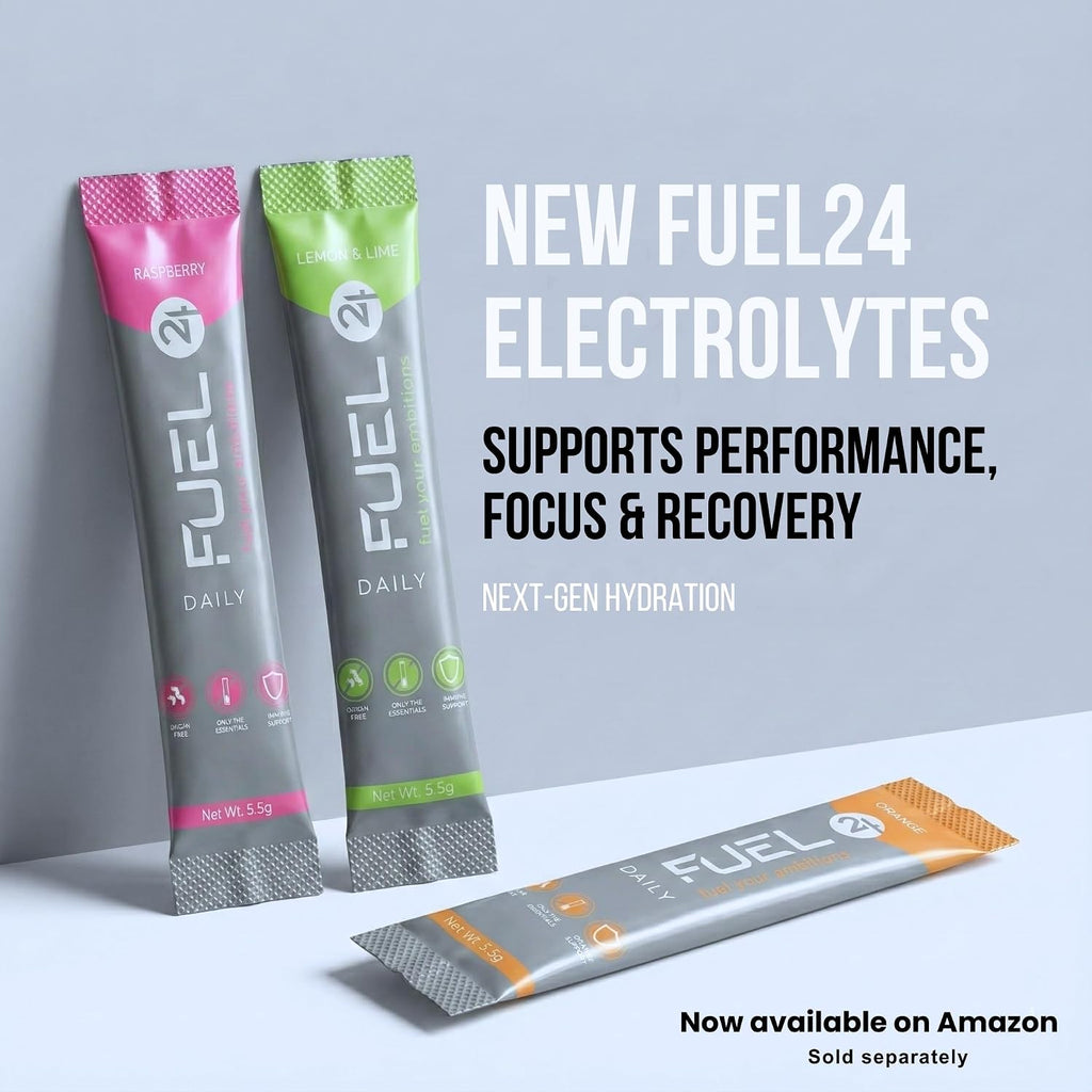 Fuel24 Jug - 2.2 Litre Water Bottle - Extra Strong Flex Material - Drop Proof, Pop or Straw Cap Options - 2.2L Large Gym Sports Bottle, BPA FREE