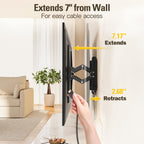 Mounting Dream Fixed TV Wall Mount Bracket for Most 17-42'' Flat Screen TV