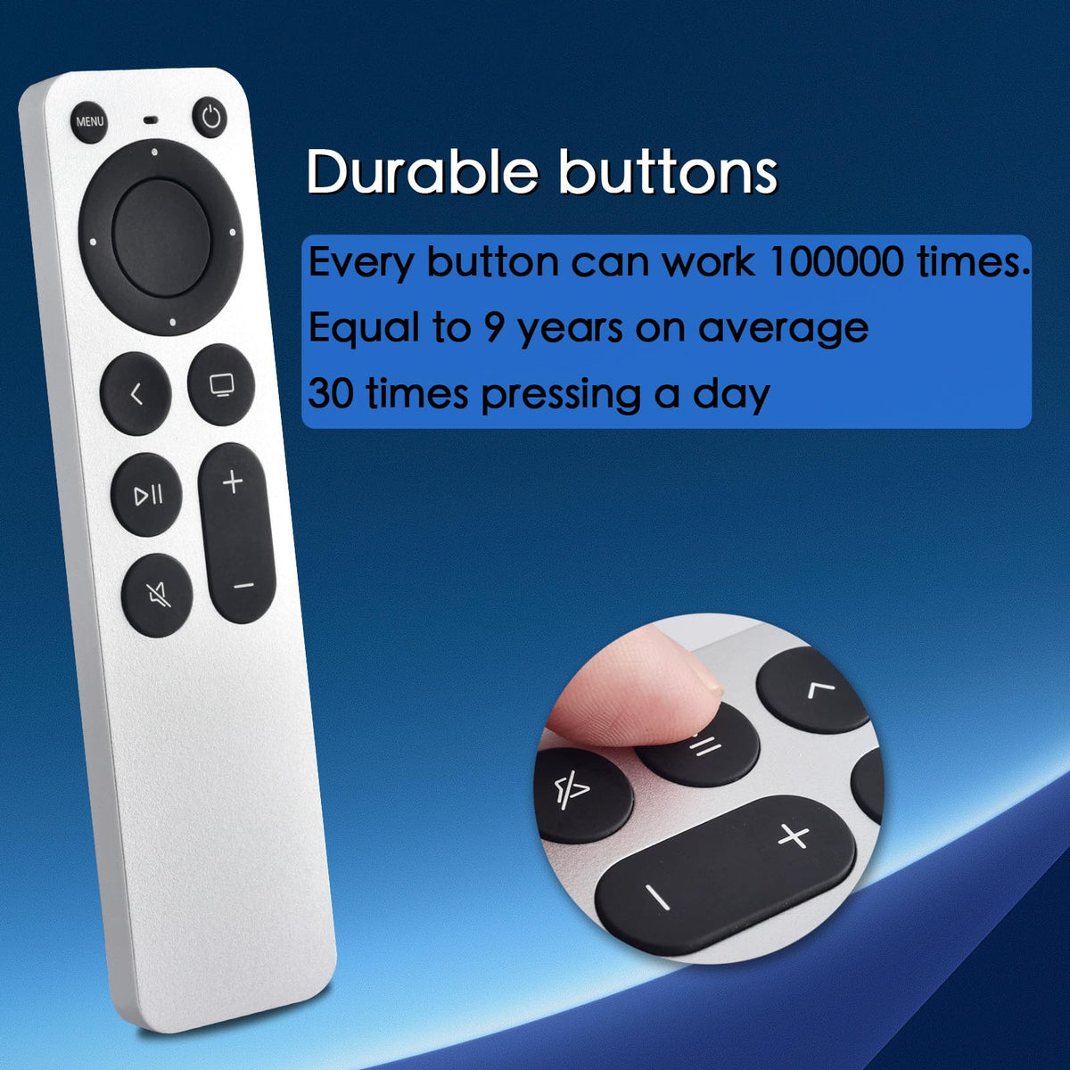 Replacement for Hisense Smart Google TV Voice Remote Control