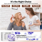 for AirPods Pro 2nd/1st Case (2023-2019)-Purple Bell Flower