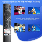 Only for TCL Google TV Remote Control Replacement, Responsive, No Setup