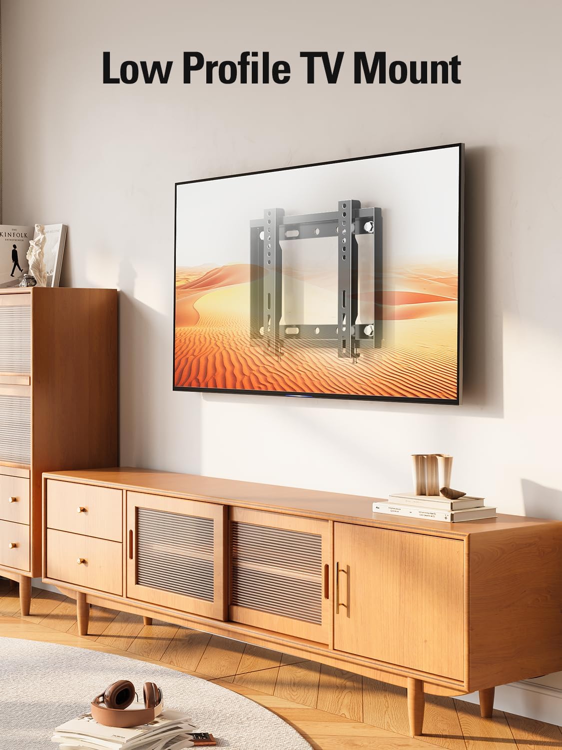 Mounting Dream Fixed TV Wall Mount Bracket for Most 17-42'' Flat Screen TV