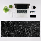 Rcege Large Gaming Mouse Pad Extended Desk Mat with Non Slip Stitched Edge