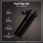 ION8 Leak Proof Water Bottle, 500ml (18oz), Fighter Jets