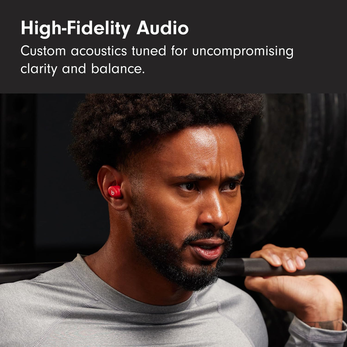 Beats Solo Buds - Wireless Bluetooth Earbuds with USB-C Charging Cables (1.5) - Storm Gray