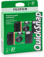 Fujifilm QuickSnap Flash 400 One-Time-Use Camera - 2 Pack